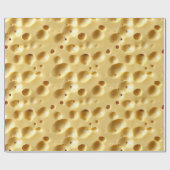 Zwitserse kaas cadeaupapier (Vlak)