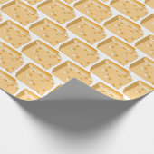 Zwitserse kaas cadeaupapier (Hoek)