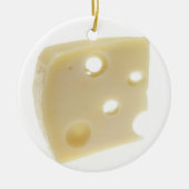 Zwitserse kaas keramisch ornament (Voorkant)