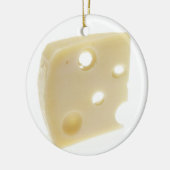 Zwitserse kaas keramisch ornament (Links)