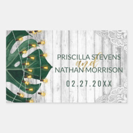 Zwitserse kaas met lezerlijsterlights goudweddensc rechthoekige sticker