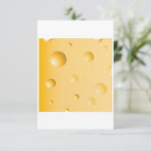 Zwitserse Kaas Slice Gele Gruyère Kaart (Staand voorkant)