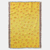 Zwitserse kaas Vector Design voor kaas liefhebber Deken (Voorkant Verticaal)