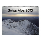Zwitserse kalender voor 2015 (Hoes)