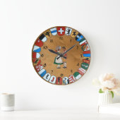 Zwitserse kantons en kostuums grote klok (Huis)