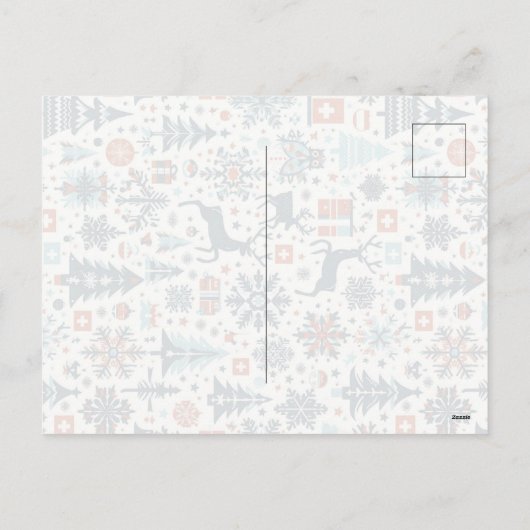 ZWITSERSE kerst Briefkaart (Achterkant)