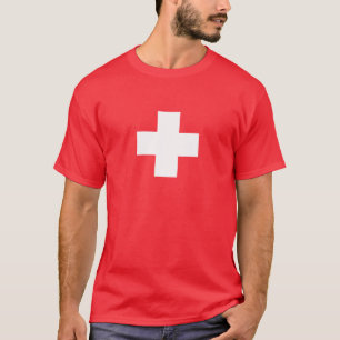 Zwitserse Kruis Plus T-shirt