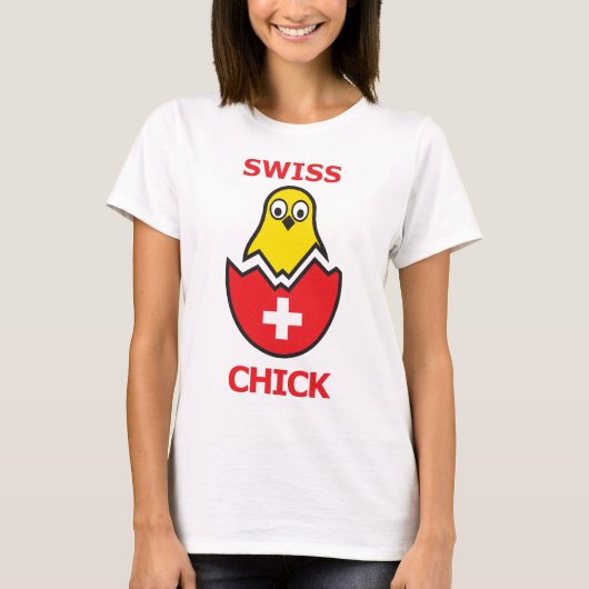 Zwitserse kuiken t-shirt (Voorkant)