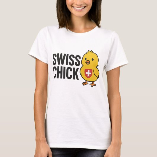 Zwitserse kuiken t-shirt (Voorkant)