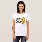 Zwitserse kuiken t-shirt (Voorkant volledig)