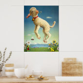 Zwitserse lam antieke poster (Keuken)