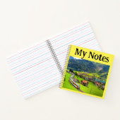 Zwitserse landzijde notitieboek (Binnen)