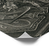 Zwitserse Legendary Hero Arnold von Winkelried Sem Poster (Hoek)