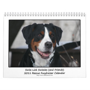 Zwitserse Lick Swissies (en vrienden) Agenda 2011 Kalender