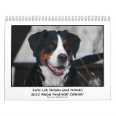 Zwitserse Lick Swissies (en vrienden) Agenda 2011 Kalender (Hoes)