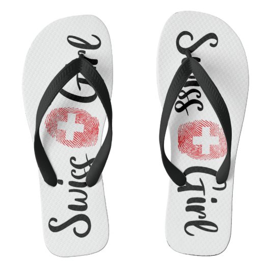 Zwitserse Meisje Teenslippers (Voetbed)