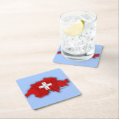 Zwitserse nationale dag, Zwitserland, Zwitserse ps Kartonnen Onderzetters (Insitu)