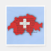 Zwitserse nationale dag, Zwitserland, Zwitserse ps Servet (Voorkant)