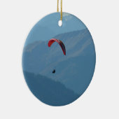 Zwitserse Paragliding Keramisch Ornament (Rechts)