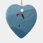 Zwitserse Paragliding Keramisch Ornament (Rechts)