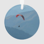Zwitserse Paragliding Ornament (achterkant)