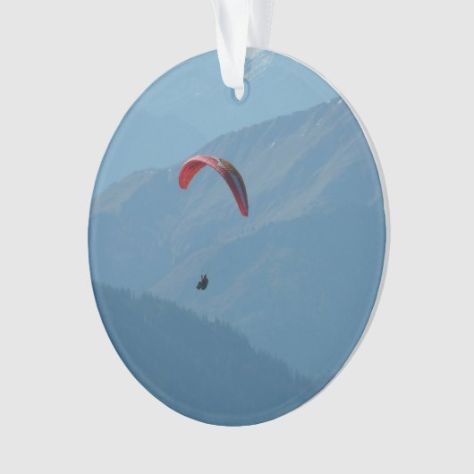 Zwitserse Paragliding Ornament (voorkant)