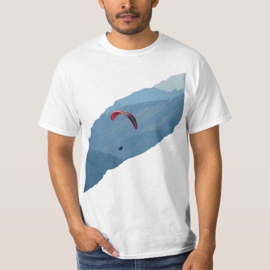Zwitserse Paragliding T-shirt (Voorkant)