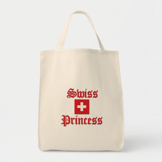 Zwitserse prinses tote bag (Voorkant)