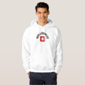 Zwitserse Punctualiteit Hoodie (Voorkant volledig)