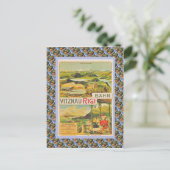  Zwitserse Raulway Vitznau Rigi Bahn Briefkaart (Staand voorkant)