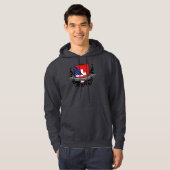 Zwitserse Scheepsvlag Hoodie (Voorkant volledig)