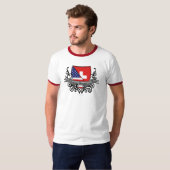 Zwitserse Scheepsvlag T-shirt (Voorkant volledig)