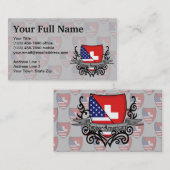 Zwitserse Scheepsvlag Visitekaartje (Voorkant / Achterkant)