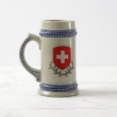 Zwitserse Scroll Stein Bierpul (Links)