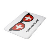 Zwitserse Shades aangepaste badmatten (Gekanteld)