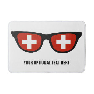 Zwitserse Shades aangepaste badmatten