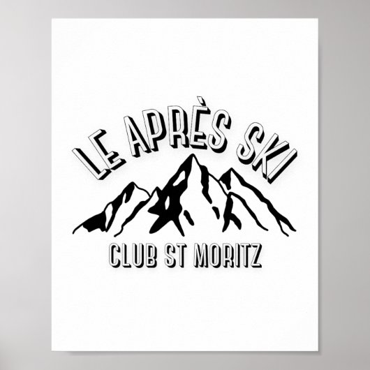 Zwitserse snowboardliefhebber poster (Voorkant)
