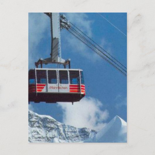 Zwitserse spoorwegen; Station Hassliberg Briefkaart (Voorkant)