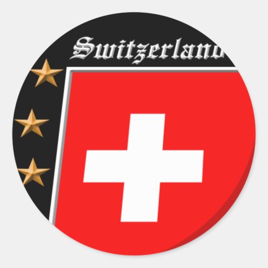 zwitserse sticker (Voorkant)