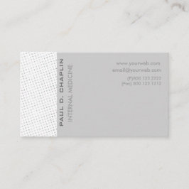 Zwitserse Stippen Minimalistisch elegant Professio Visitekaartje