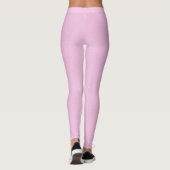 Zwitserse Stippen op roze Leggings (Achterkant)