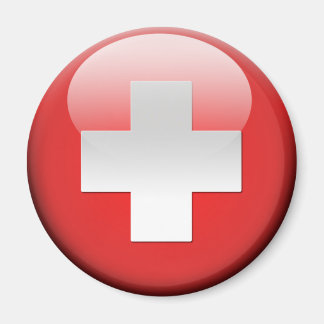 Zwitserse vlag 2.0 magneet