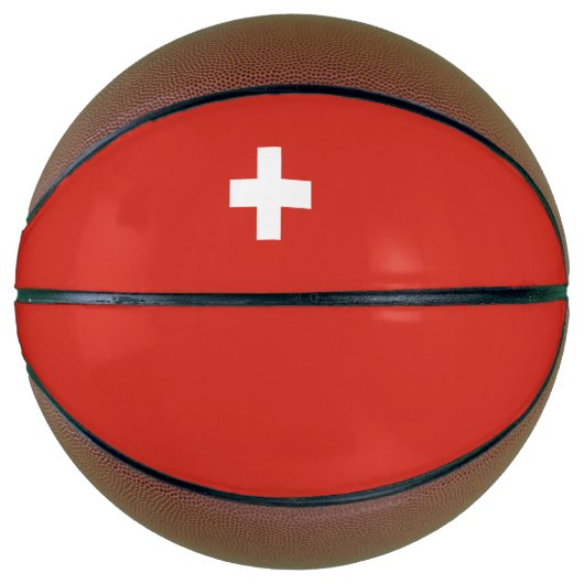Zwitserse vlag basketbal (Voorkant)