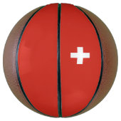 Zwitserse vlag basketbal (Verticaal)