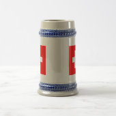 zwitserse vlag bierpul (Center)