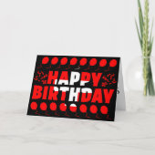 Zwitserse vlag - Birthday Kaart (Voorkant)