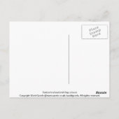 Zwitserse vlag briefkaart (Achterkant)