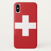 Zwitserse vlag Case-Mate iPhone case (Achterkant)
