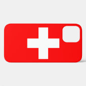 Zwitserse vlag Case-Mate iPhone case (Achterkant (horizontaal))