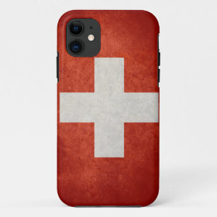 Zwitserse vlag iPhone 11 hoesje
